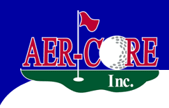 Aer Core a golf course and athletic field turfgrass aerification services company